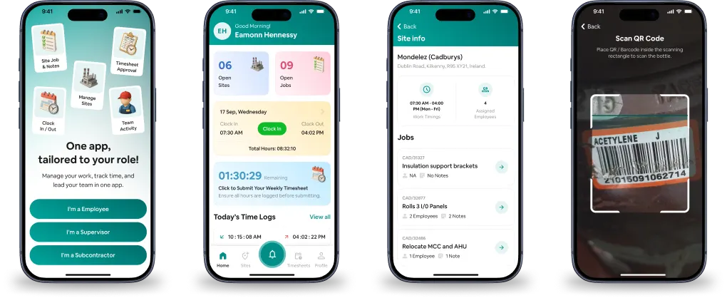 Dunreidy Engineering mobile app overview