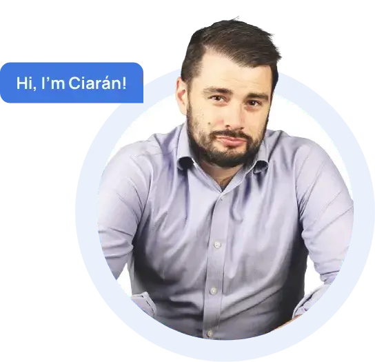 Ciaran Stone from Square Root Solutions - Talk to him & he'll create a road map for your app journey.